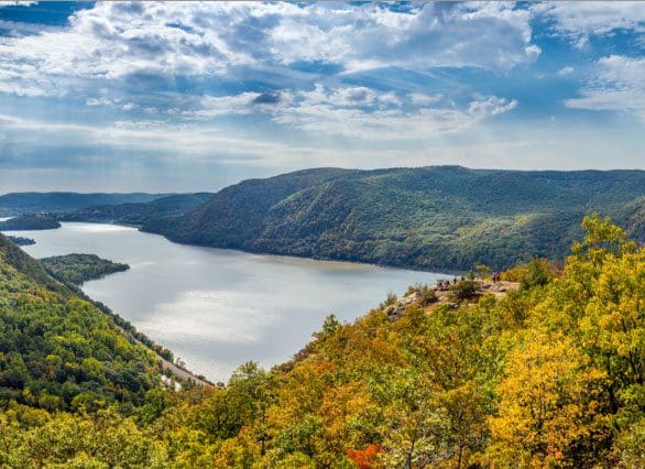 photo of lake with mountains