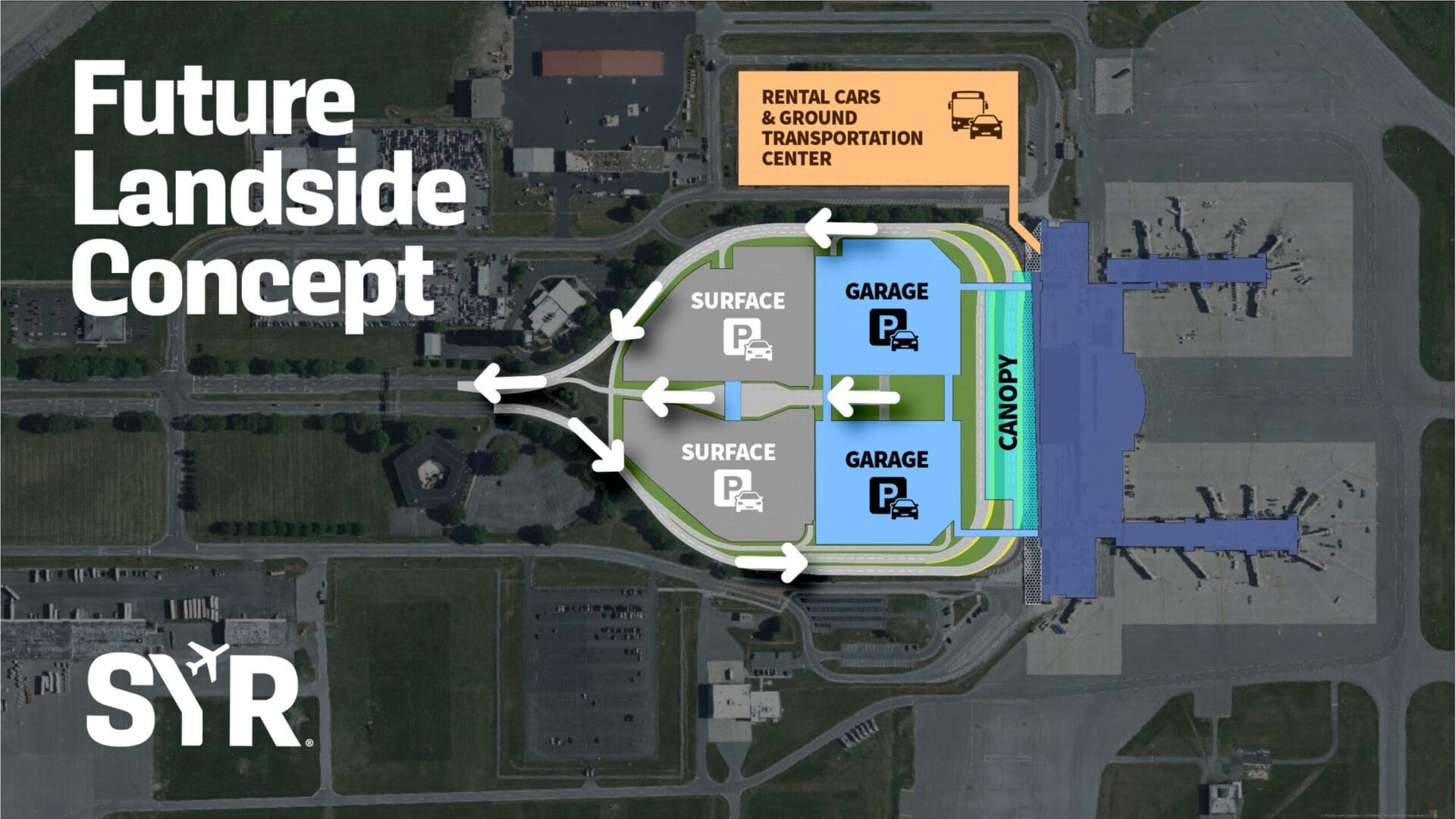 Parking & Transportation - Syracuse Hancock International Airport