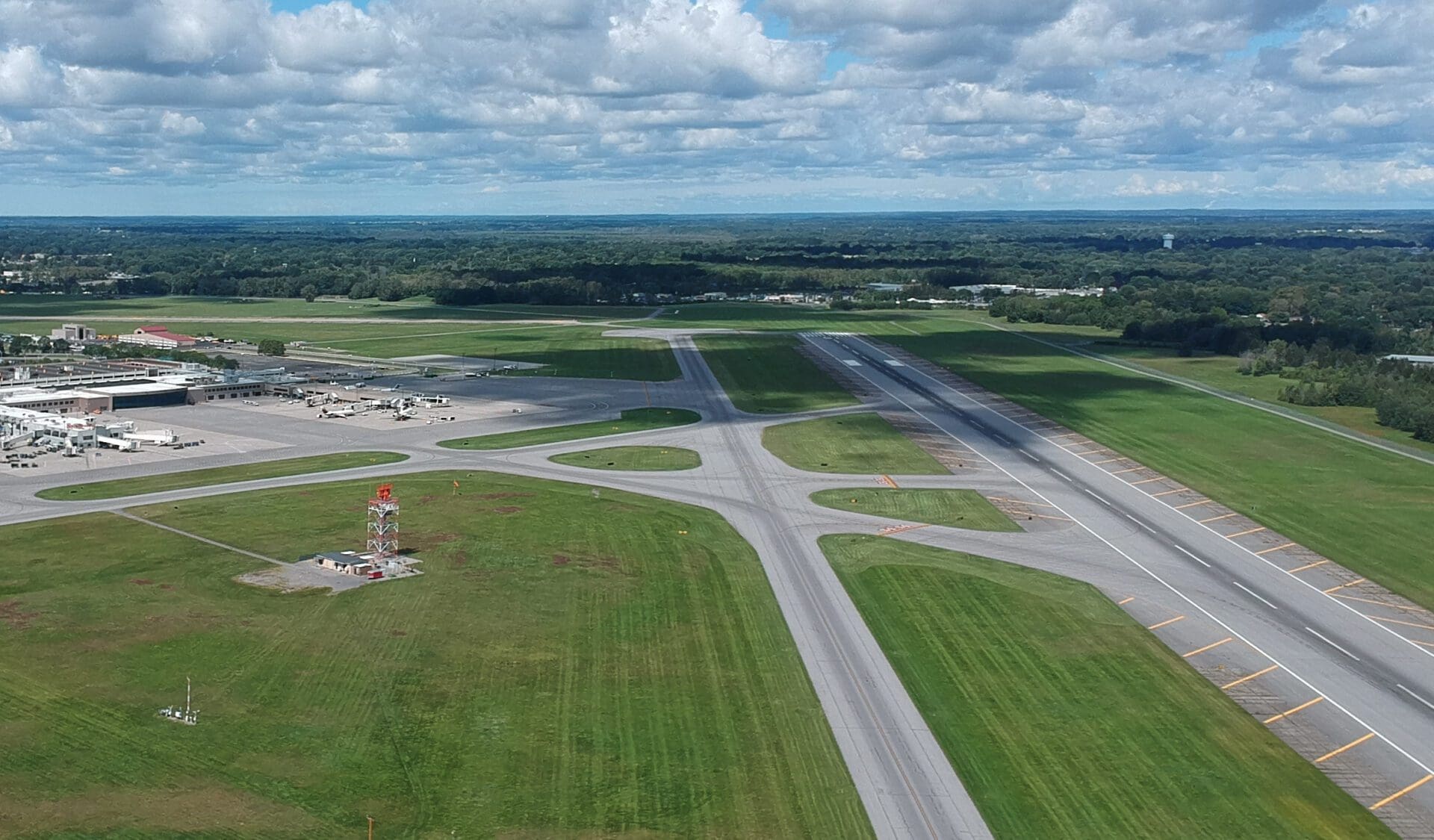 international airport runway